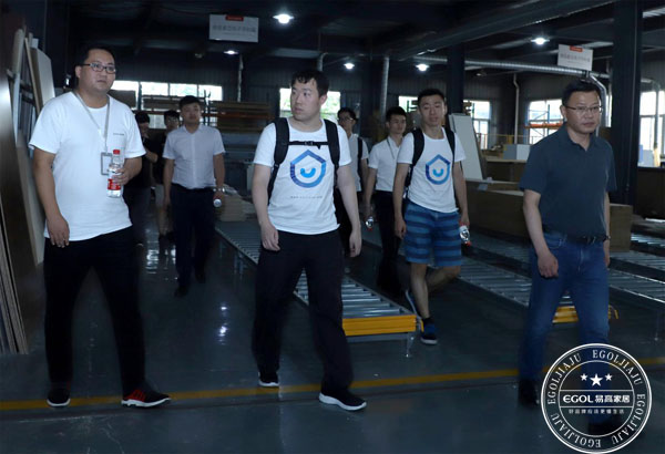 深化合作&mdash;&mdash;酷家樂董事長黃曉煌一行蒞臨易高家居