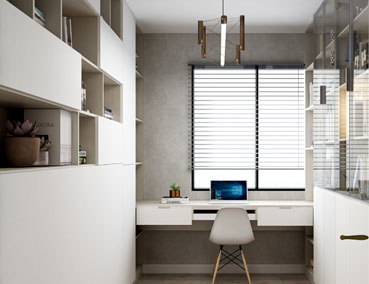 居家辦公區怎么設計？這屆年輕人怎么能更舒適的“居家辦公兩不誤”？